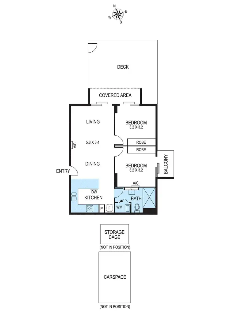 Floorplan of Homely apartment listing, 1/143 - 147 Neerim Road, Glen Huntly VIC 3163