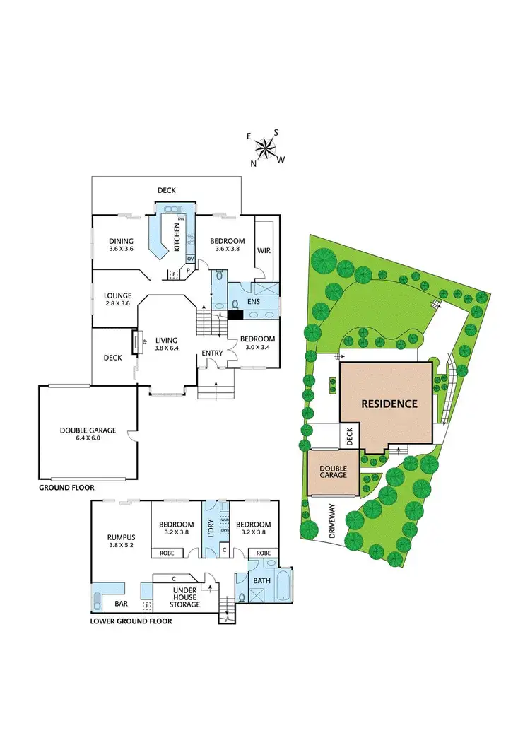 Floorplan of Homely house listing, 7 Lyons Rise, Eltham VIC 3095