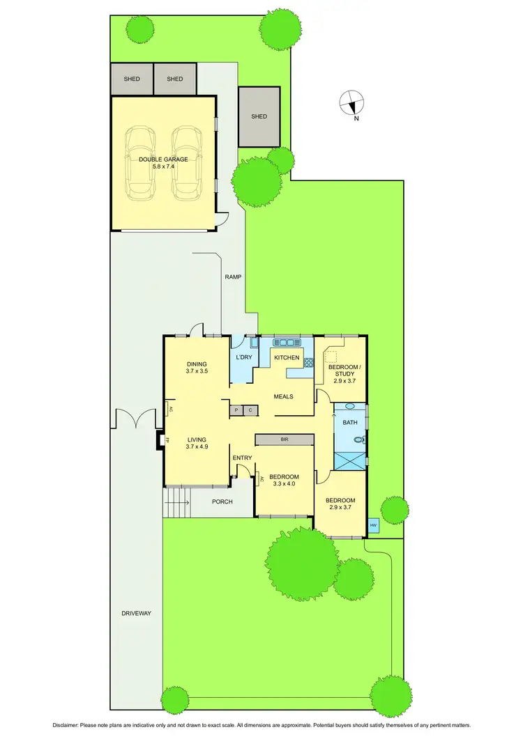 Floorplan of Homely house listing, 24 Bellevue Avenue, Burwood East VIC 3151
