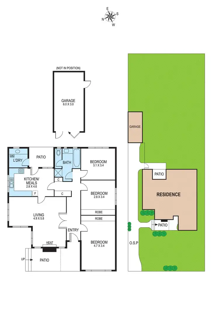 Floorplan of Homely house listing, 98 East Boundary Road, Bentleigh East VIC 3165