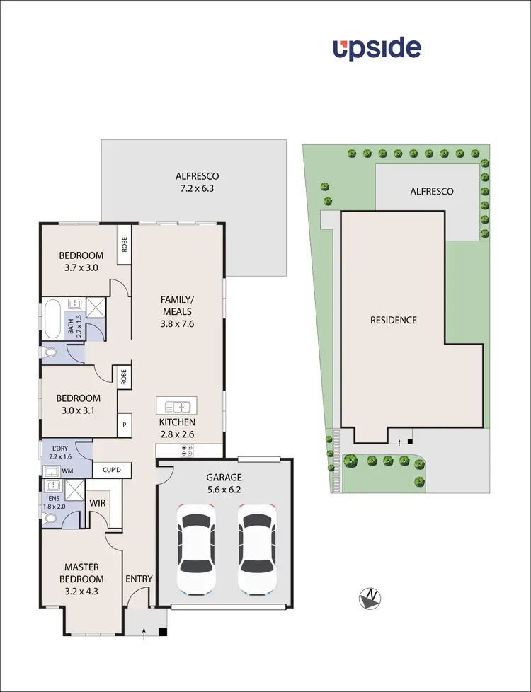 Floorplan of Homely house listing, 18 Markbeech Crescent, Officer VIC 3809