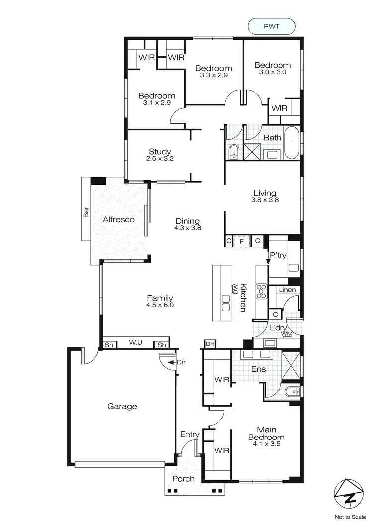 Floorplan of Homely house listing, 78 Shortridge Drive, Lucas VIC 3350