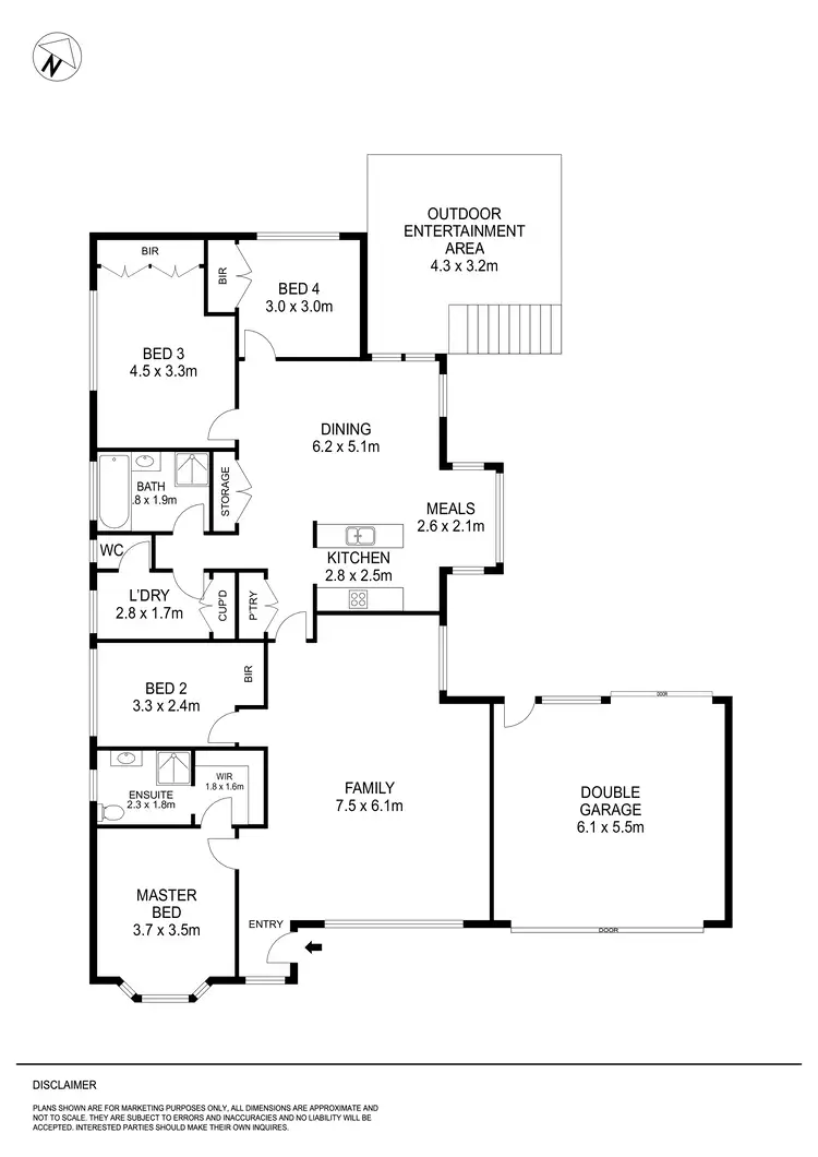 Floorplan of Homely house listing, 11 Wattletree Drive, Mount Helen VIC 3350