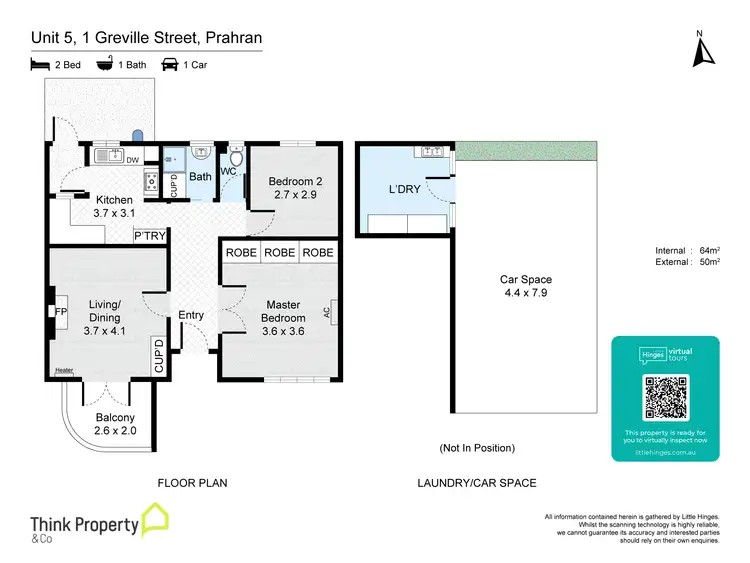 Floorplan of Homely apartment listing, 5/1 Greville Street, Prahran VIC 3181