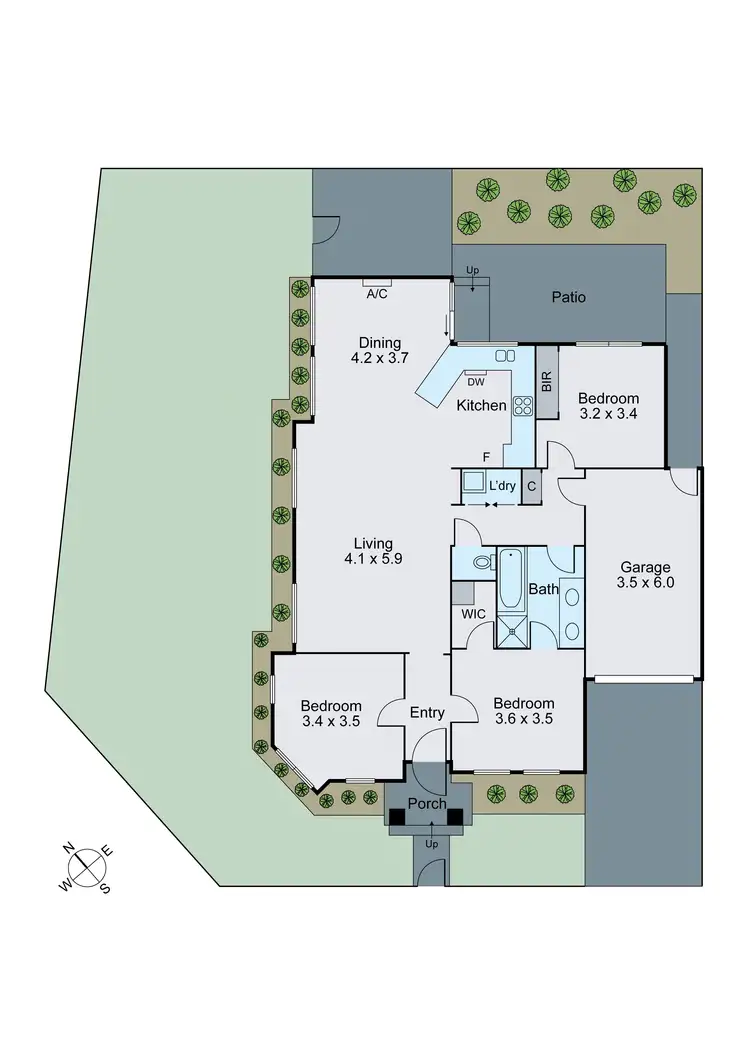 Floorplan of Homely house listing, 1/2 Railway Parade South, Chadstone VIC 3148
