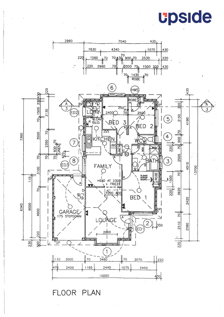 Floorplan of Homely villa listing, 3A Knebworth Grove, Rathmines NSW 2283