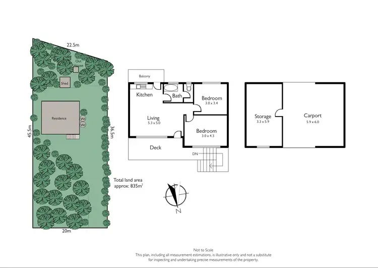 Floorplan of Homely house listing, 27 St Andrews Drive, Rye VIC 3941