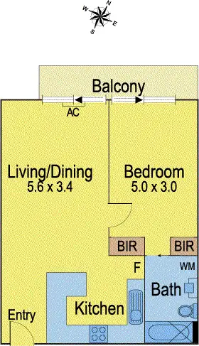 Floorplan of Homely apartment listing, 11/25 Barkly Street, Carlton VIC 3053