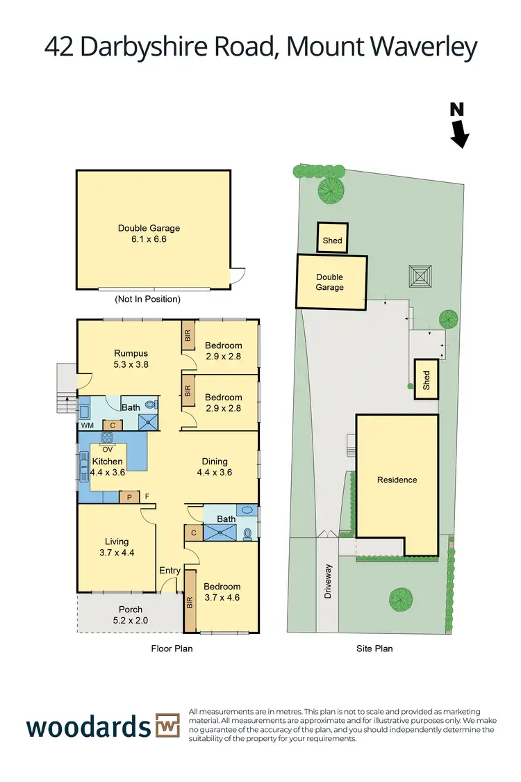 Floorplan of Homely house listing, 42 Darbyshire Road, Mount Waverley VIC 3149