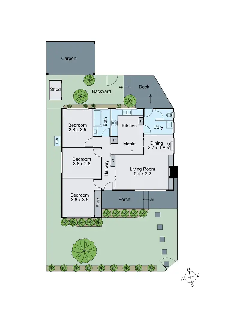 Floorplan of Homely house listing, 21 Tular Avenue, Oakleigh South VIC 3167