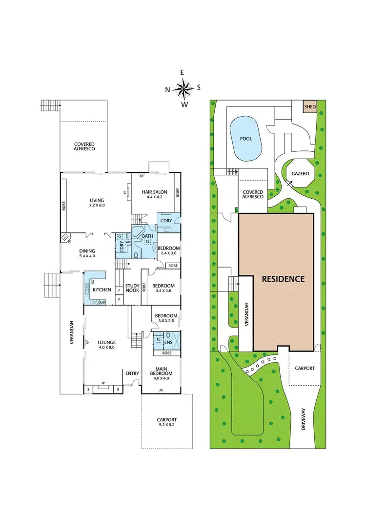 Floorplan of Homely house listing, 20 Onkara Court, Eltham VIC 3095