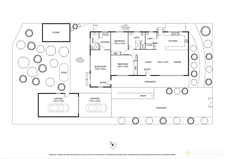 Floorplan of Homely house listing, 116 Bonnyvale Road, Ocean Grove VIC 3226