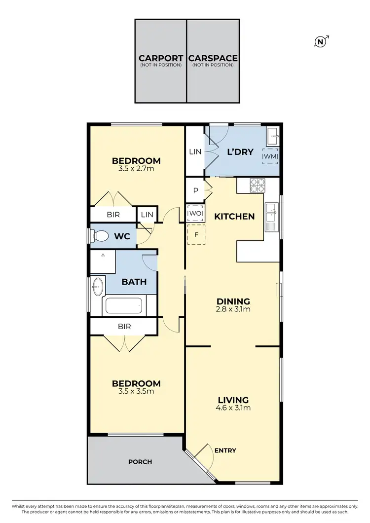 Floorplan of Homely house listing, 1/1 Preston Court, Werribee VIC 3030