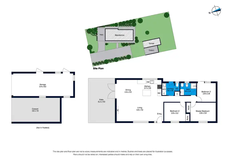 Floorplan of Homely house listing, 81 Austin Avenue, Mccrae VIC 3938