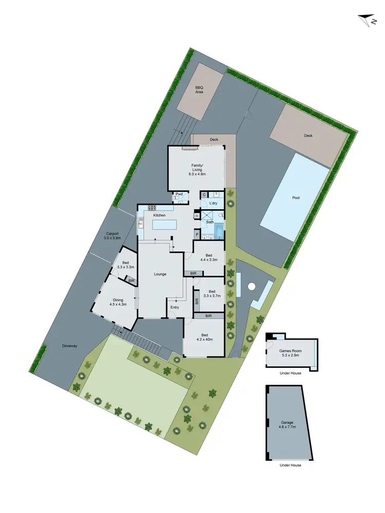 Floorplan of Homely house listing, 28 Andrew Street, Mount Waverley VIC 3149
