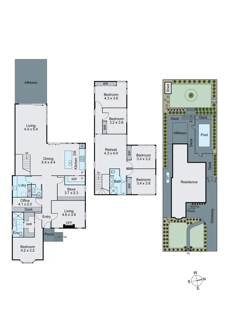 Floorplan of Homely house listing, 39 Box Hill Crescent, Mont Albert North VIC 3129