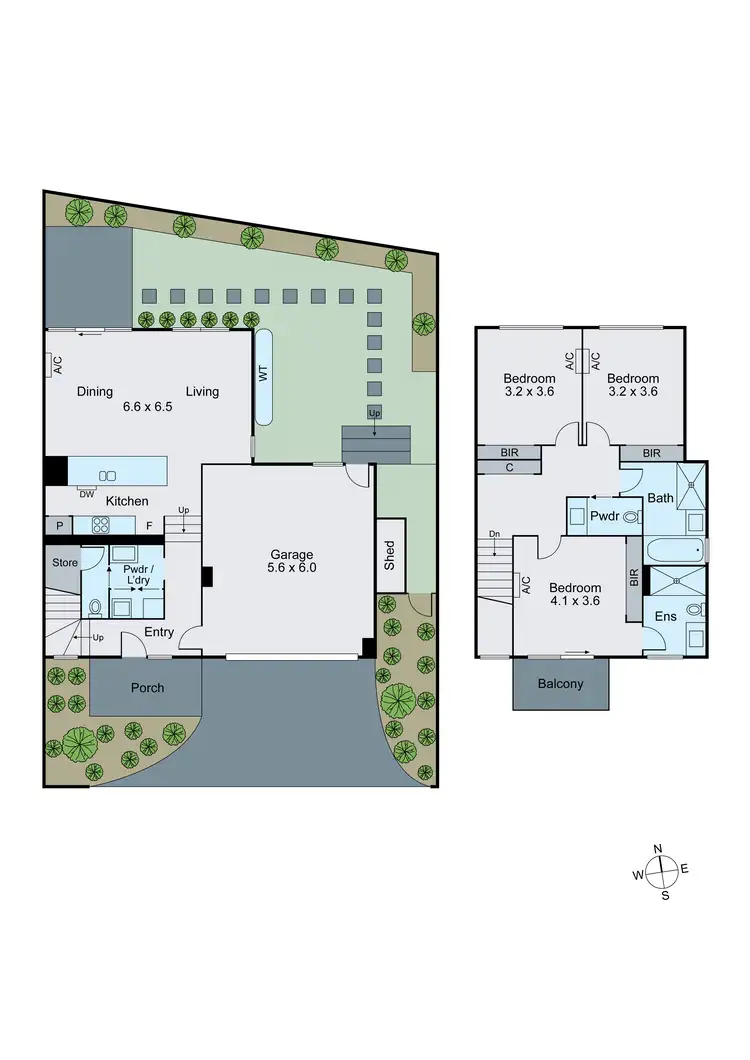 Floorplan of Homely townhouse listing, 10/32 Adrian Street, Chadstone VIC 3148
