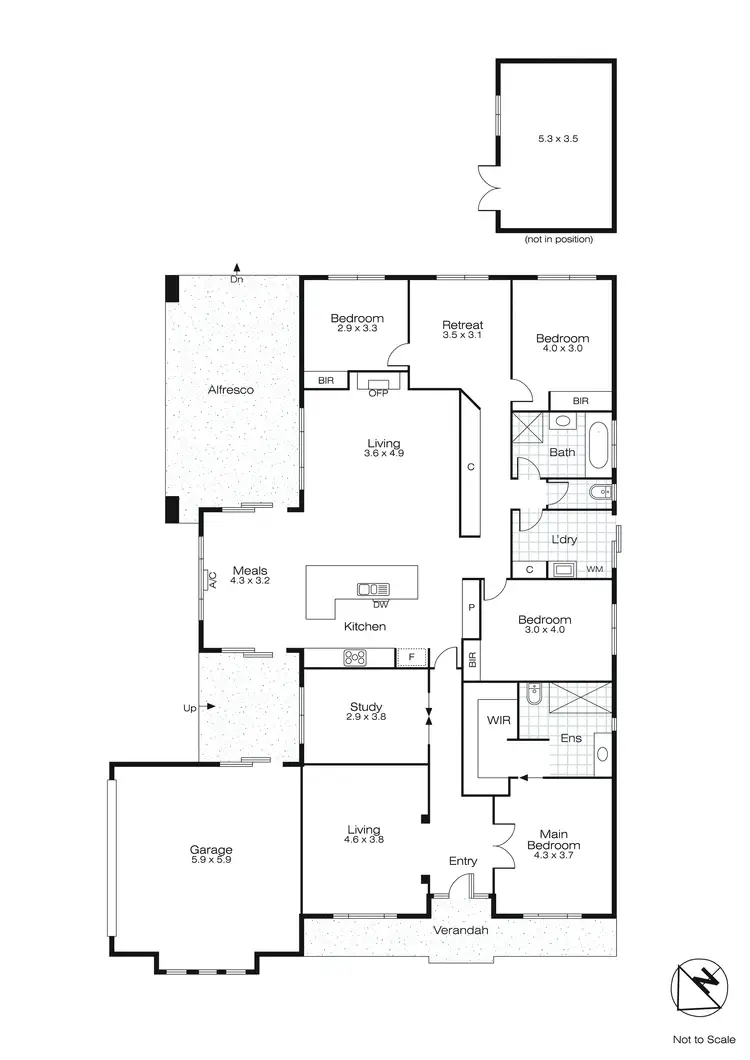 Floorplan of Homely house listing, 2 Longs Hill Road, Brown Hill VIC 3350