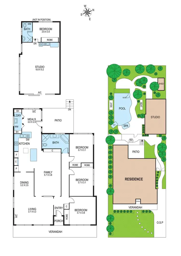 Floorplan of Homely house listing, 5 Seathorpe Avenue, Bentleigh East VIC 3165