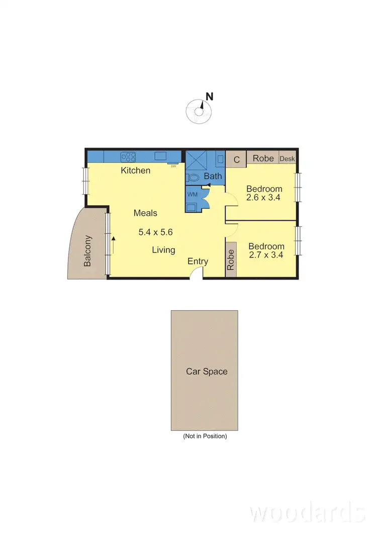Floorplan of Homely apartment listing, 31/997 Dandenong Road, Malvern East VIC 3145
