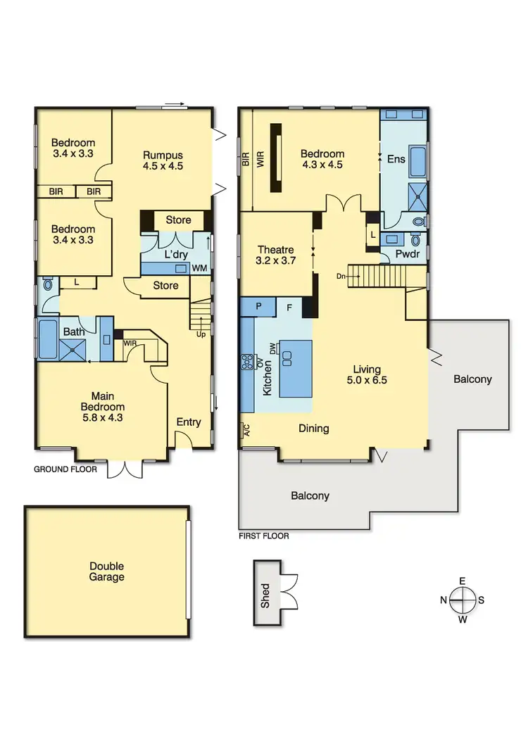 Floorplan of Homely house listing, 743 Esplanade, Mornington VIC 3931