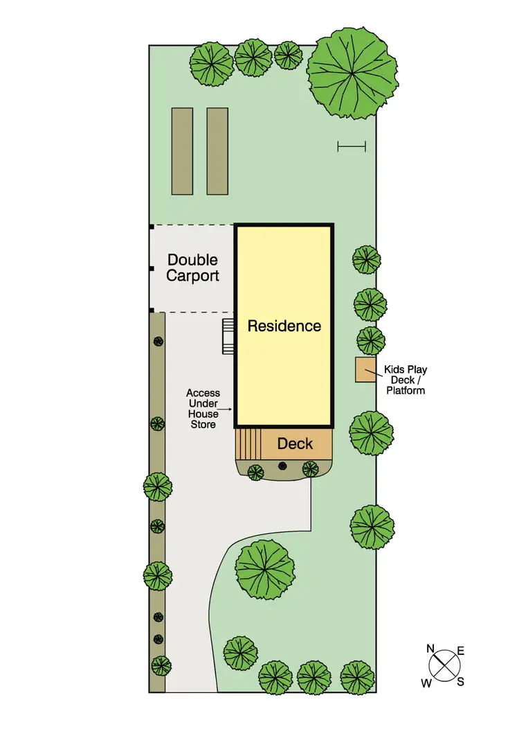 Floorplan of Homely house listing, 73 Helena St, Mount Martha VIC 3934