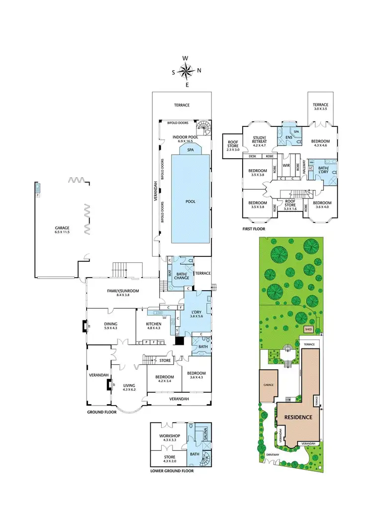 Floorplan of Homely house listing, 20 Rockbeare Grove, Ivanhoe VIC 3079