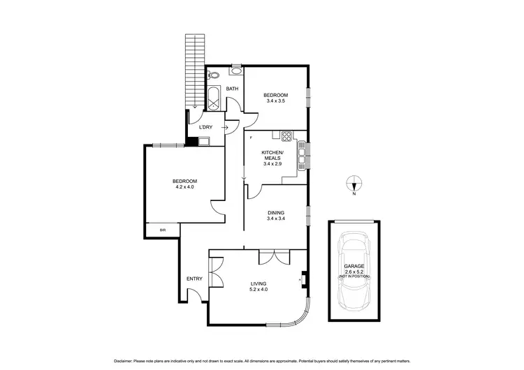 Floorplan of Homely apartment listing, 10/575 Inkerman Road, Caulfield North VIC 3161