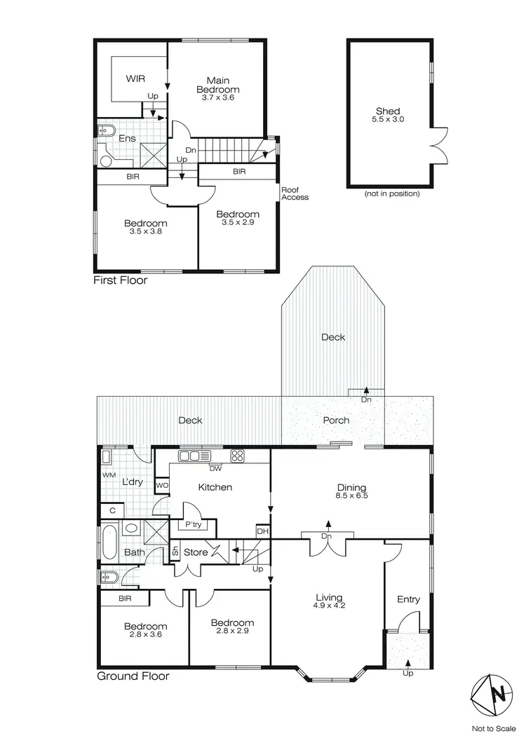 Floorplan of Homely house listing, 319 Tinworth Avenue, Mount Clear VIC 3350