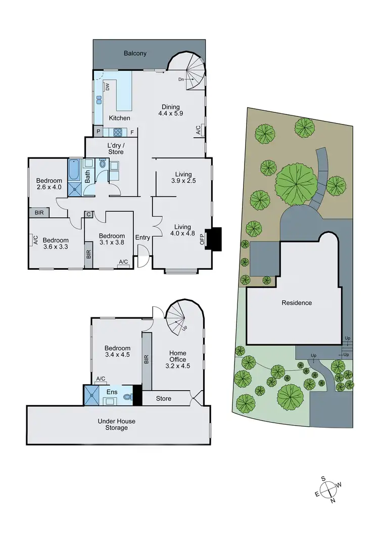 Floorplan of Homely house listing, 72 Oakpark Drive, Chadstone VIC 3148