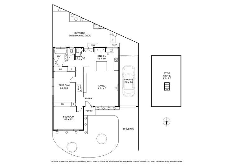Floorplan of Homely unit listing, 3/20 College Street, Elsternwick VIC 3185