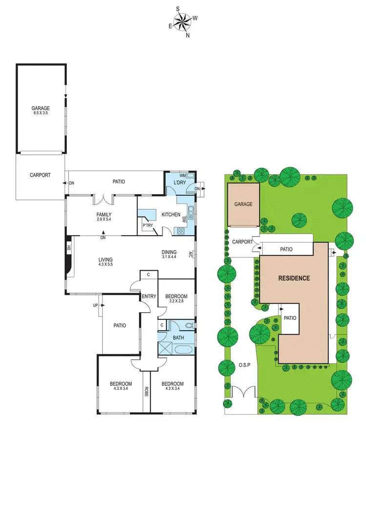 Floorplan of Homely house listing, 372 North Road, Ormond VIC 3204