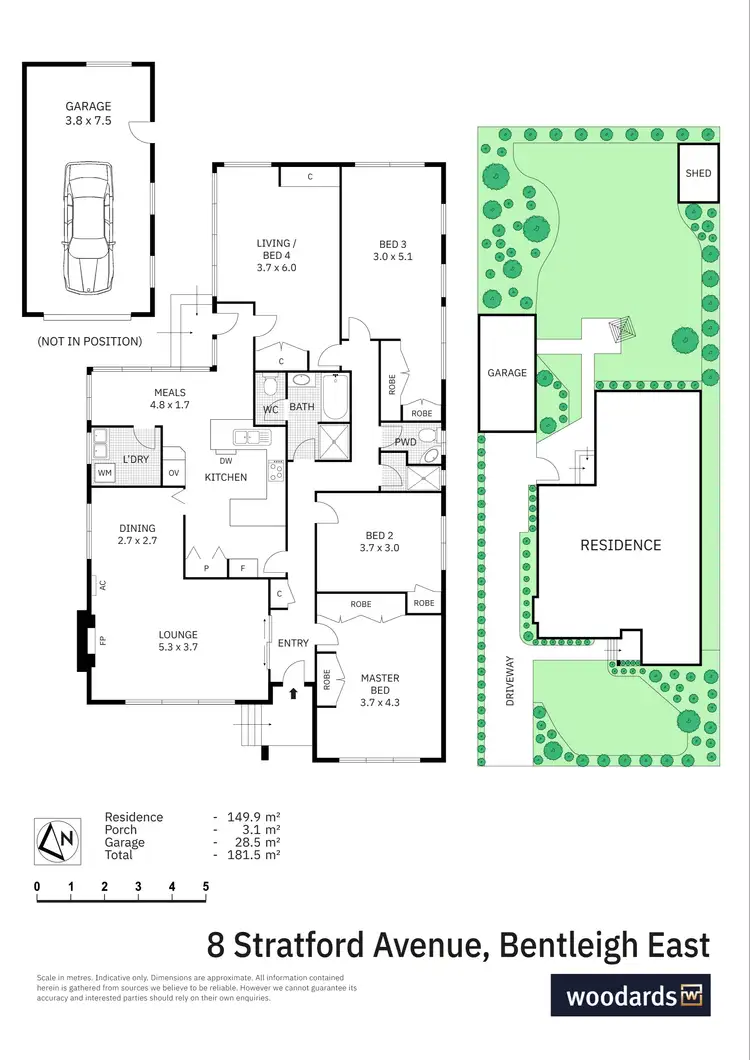 Floorplan of Homely house listing, 8 Stratford Avenue, Bentleigh East VIC 3165