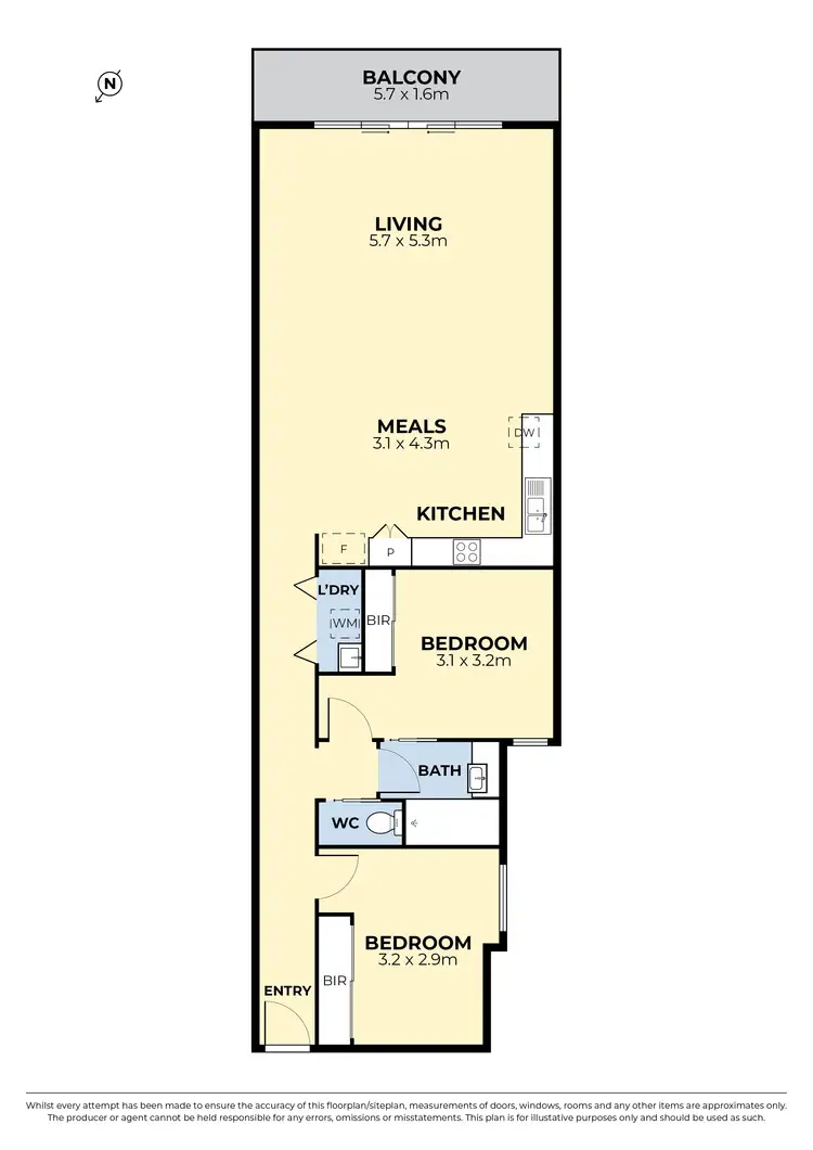 Floorplan of Homely house listing, 104/116 Watton Street, Werribee VIC 3030