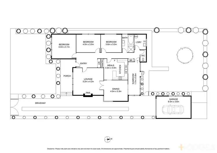 Floorplan of Homely house listing, 42 Trigg Street, Geelong West VIC 3218