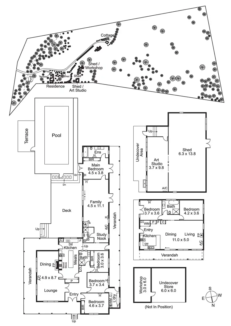 Floorplan of Homely rural property listing, 1204 King Parrot Creek Road, Strath Creek VIC 3658