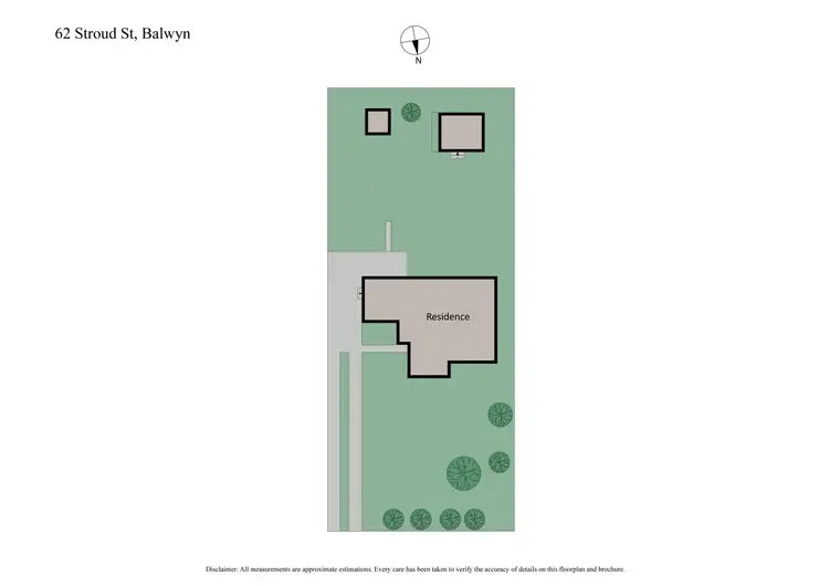 Floorplan of Homely house listing, 62 Stroud Street, Balwyn VIC 3103
