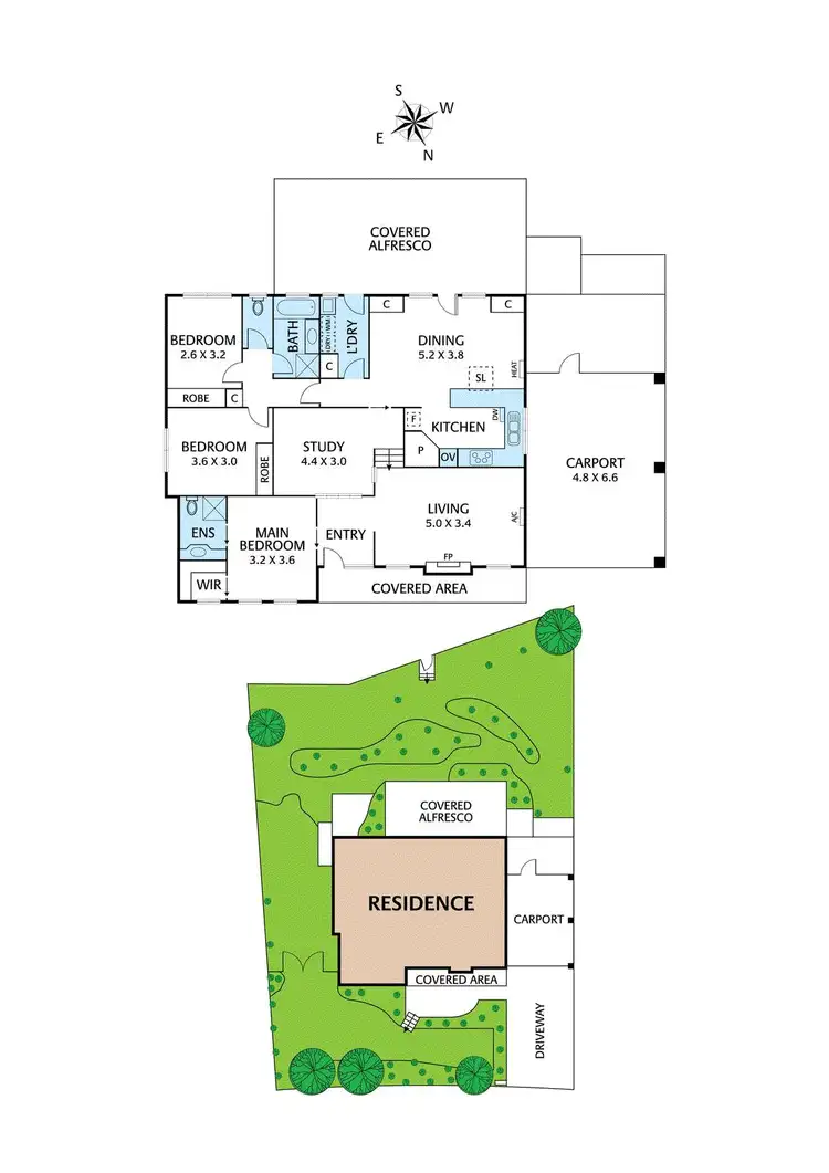 Floorplan of Homely house listing, 17 Dunbarton Drive, Eltham North VIC 3095