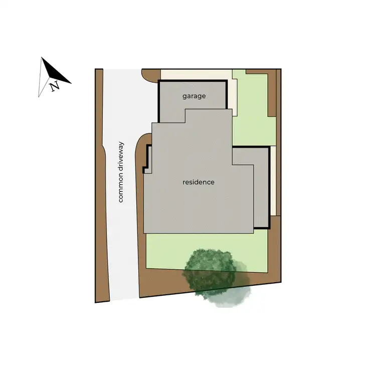Floorplan of Homely house listing, 1/2 Banks Street, Mccrae VIC 3938