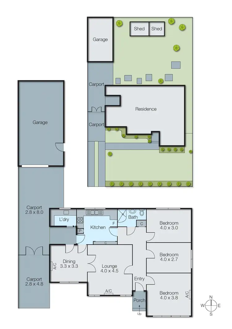 Floorplan of Homely house listing, 16 Florence Street, Ormond VIC 3204
