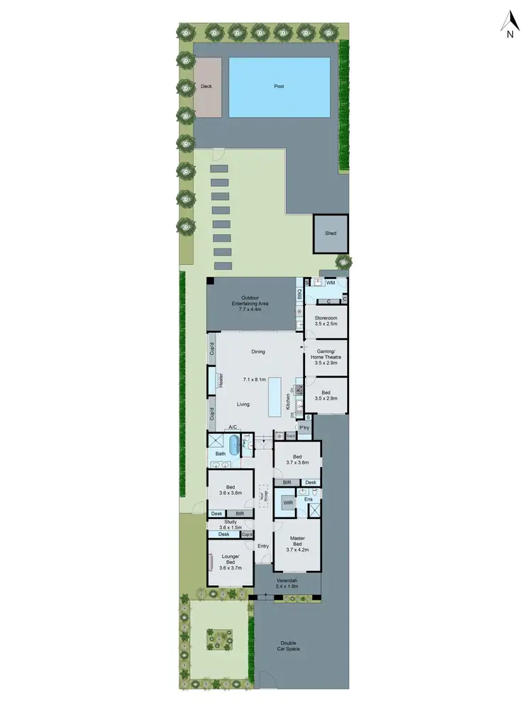 Floorplan of Homely house listing, 21 Dalgety Street, Oakleigh VIC 3166