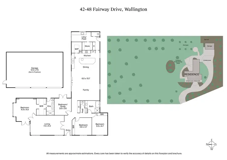 Floorplan of Homely house listing, 42-48 Fairway Drive, Wallington VIC 3222