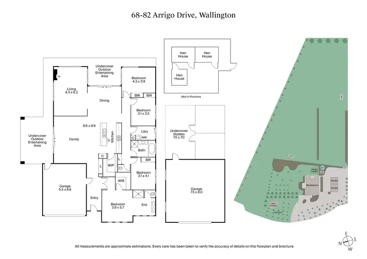 Floorplan of Homely house listing, 68-82 Arrigo Drive, Wallington VIC 3222