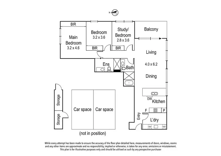 Floorplan of Homely apartment listing, 104/112 Waterdale Road, Ivanhoe VIC 3079