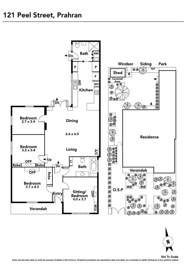 Floorplan of Homely house listing, 121 Peel Street, Prahran VIC 3181