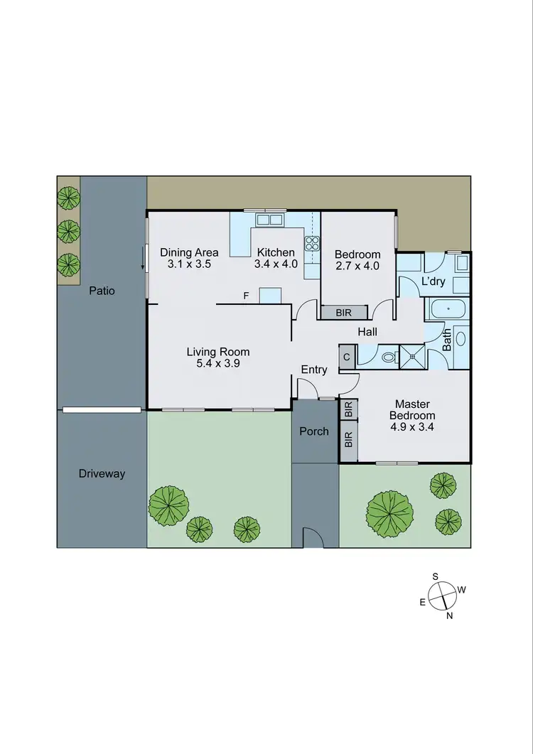 Floorplan of Homely house listing, 13 Delany Avenue, Burwood VIC 3125