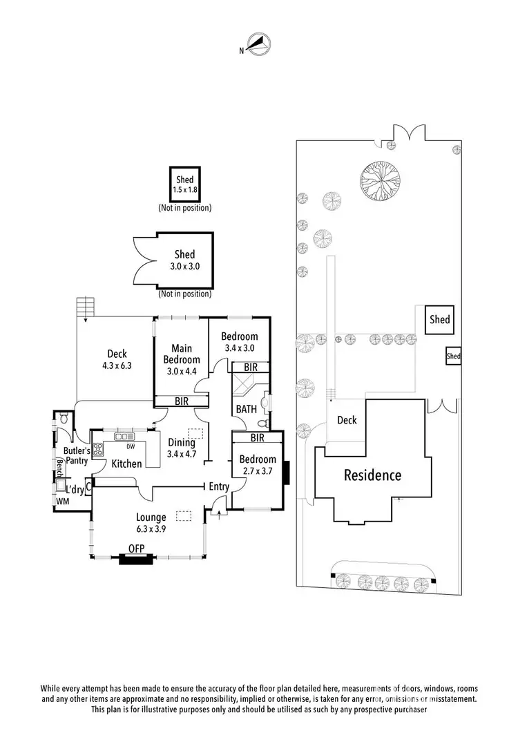 Floorplan of Homely house listing, 424 Lower Heidelberg Road, Eaglemont VIC 3084