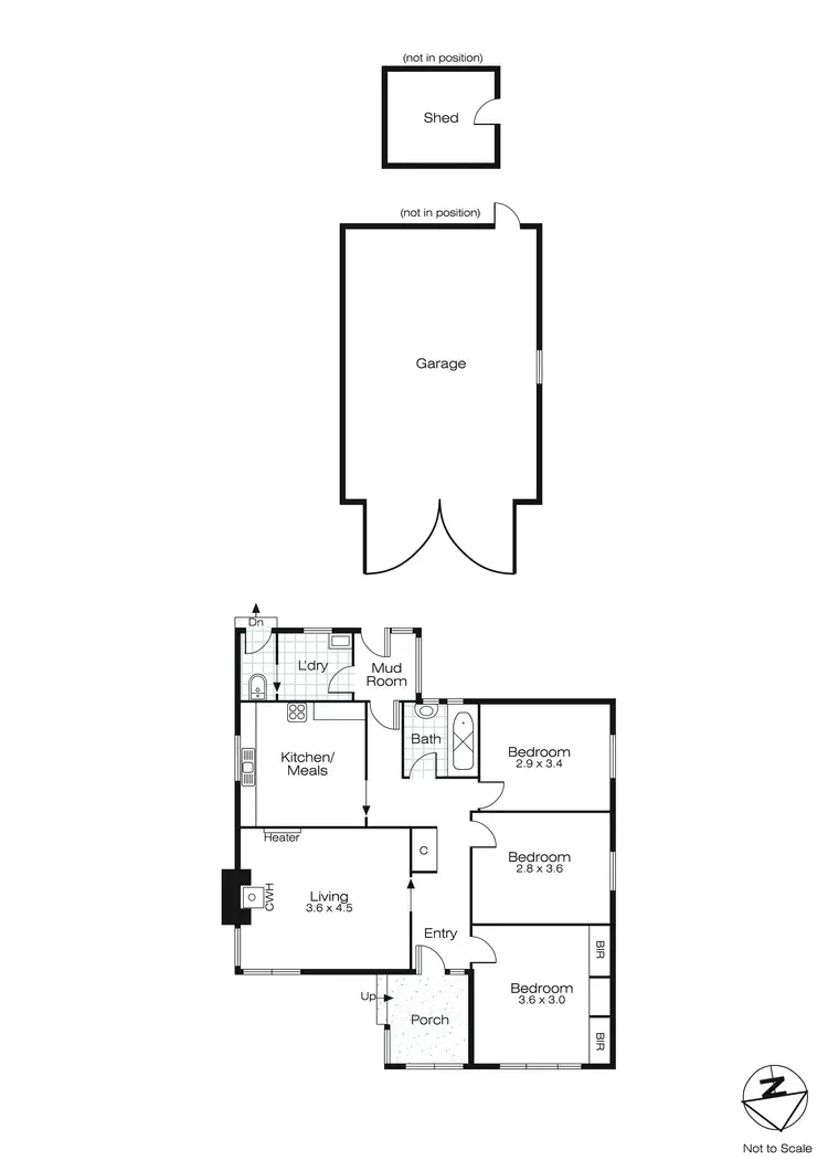 Floorplan of Homely house listing, 15 Linden Avenue, Wendouree VIC 3355