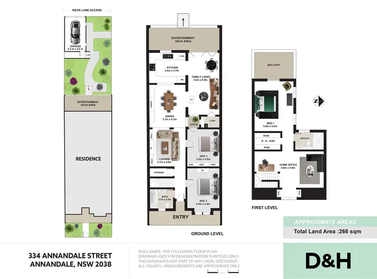 Floorplan of Homely house listing, 334 Annandale Street, Annandale NSW 2038