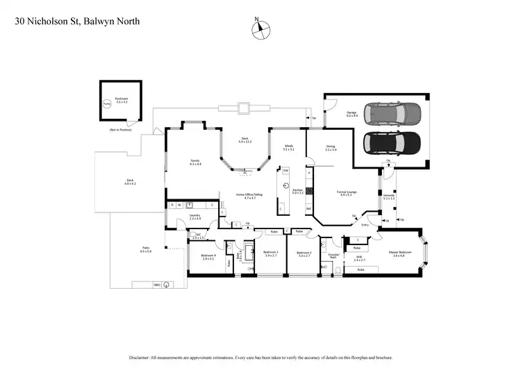 Floorplan of Homely house listing, 30 Nicholson Street, Balwyn North VIC 3104